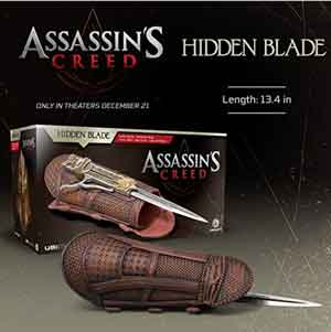 Assassin's Creed Movie Hidden Blade Costume