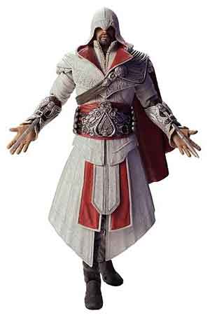 NECA - Assassins Creed Brotherhood Ezio Ivory Costume Action Figure